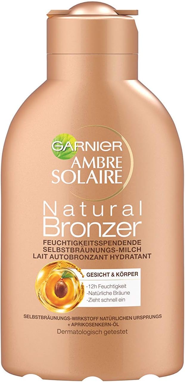 Garnier Ambre Solaire Self-Tanning Perfect Bronzer Milk 200ml Golden Tan