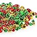 Coobey Christmas Jingle Bells Small Bells Bulk Loose Beads Charms for Christmas Supplies Decoration, 3 Types (200)