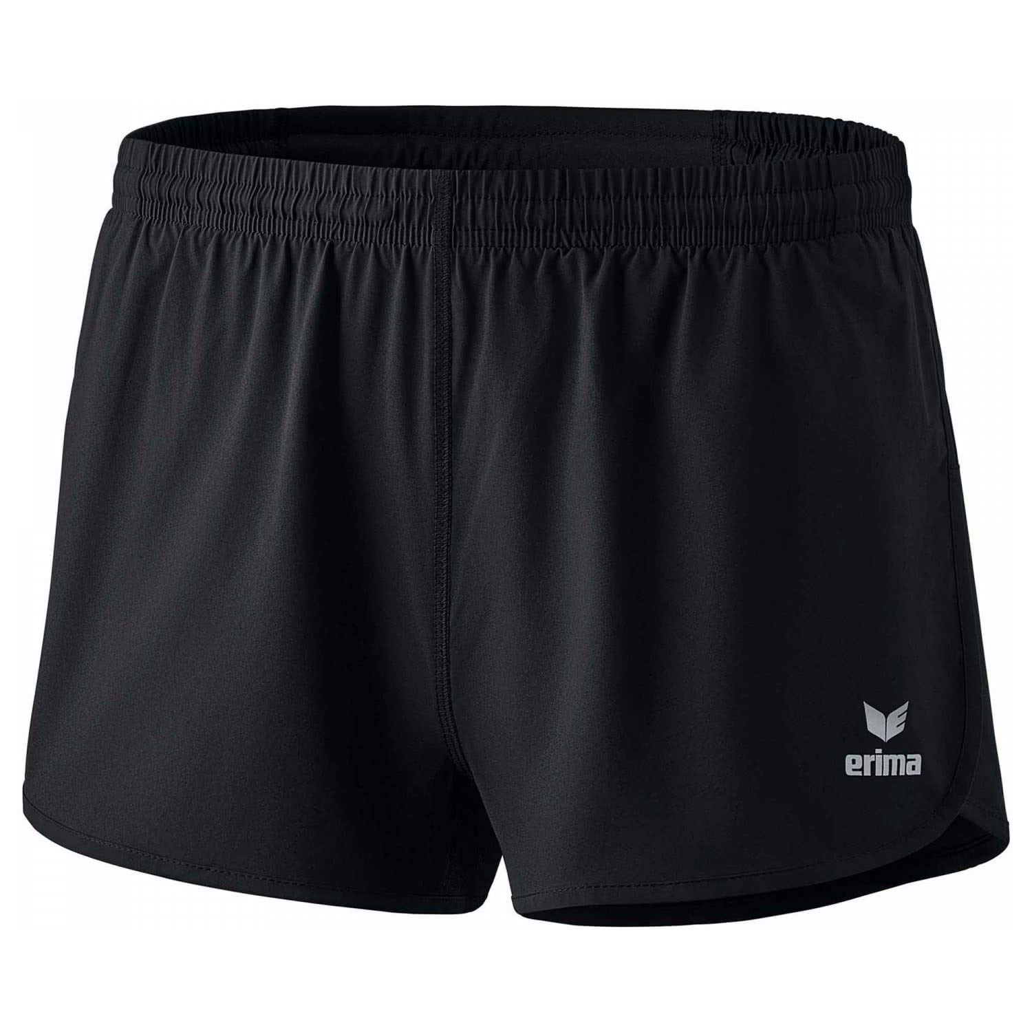 ERIMA Marathon Short Running Shorts, black, XXL (Manufacturer size: 10)