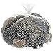 Decorative River Pebble Rocks 4 Lb. Bag of Multicolored Mixed Stones For Crafts House Garden Outdoor Indoor Office Beach Landscape Patio Lawn Yard Walkway Aquarium Planter Fish Bowl Tank And Vases