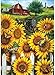 Diamond Paintings WisLotife Full Drill Round Rhinestone Crystal Embroidery Pictures for Home Wall Decoration Sunflowers 12