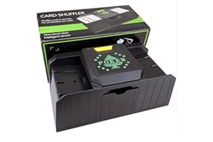 Heavy-Duty Automatic Card Shuffler for 1-2 Decks (≤9.5cm Cards), USB/Battery Powered - Large Capacity Card Mixer