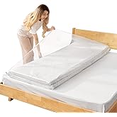 Mattress Vacuum Bag, 86x39in Space Saver Vacuum Storage Bags, Oversized Vacuum Bags, Reusable Space Saver Bags, Twin Mattress Vacuum Bag King for Memory Foam Mattress Moving Storage, 86.7x39.4in
