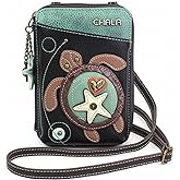 CHALA Wallet Crossbody Cell Phone Purse - Women Faux Leather Multicolor Handbag with Adjustable Strap