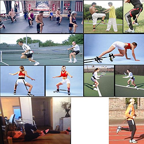 Ueasy Vertical Jumping Trainer Jump Resistance Bands System Horizontal