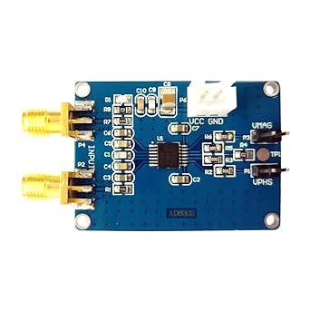 Módulo de Detección de Fase de Amplitud AD8302 Detector de Fase de 2.7GHz Medidas 5V