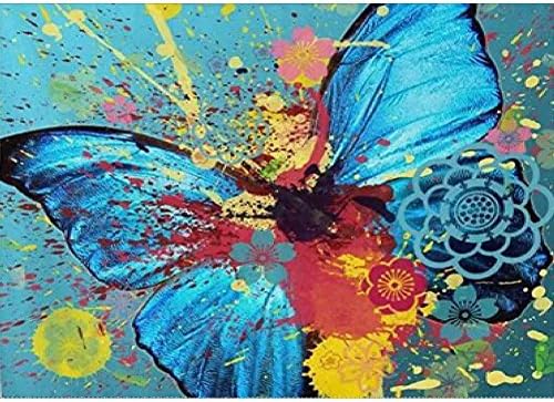 Wizland Thanksgiving 5D DIY Diamond Painting Full Drill Round Resin Beads Pictures Color Paints Butterfly of Crystals Diamond Dotz Kits,Arts, Crafts & Sewing Cross Stitch for Home Decor