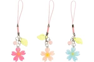 Homvog 1-4PCS Cute Phone Charms Aesthetic Y2K Cell Phone Charms Strap Pink Strawberry Butterfly Star Phone Charm Y2K Accessories for Phone Bag Keychain Airpods Camera Pendants Decor