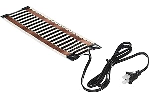 Incubator Warehouse Repti Warm Heat Mat - Ultra Thin Reptile Heating Pad With Gentle Warming Technology - Warms Area 10-20+F (4 Inch x 2 Feet)