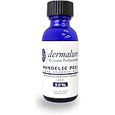 Mandelic Acid 50% AHA Alpha Hydroxy Peel Medical Strength Used For Rosacea, Cystic Acne, Blackheads, Pores, Whiteheads, Hyperpigmentation, Melasma, Age Spots, Sun Spots (1.0 fl. oz / 30 ml)