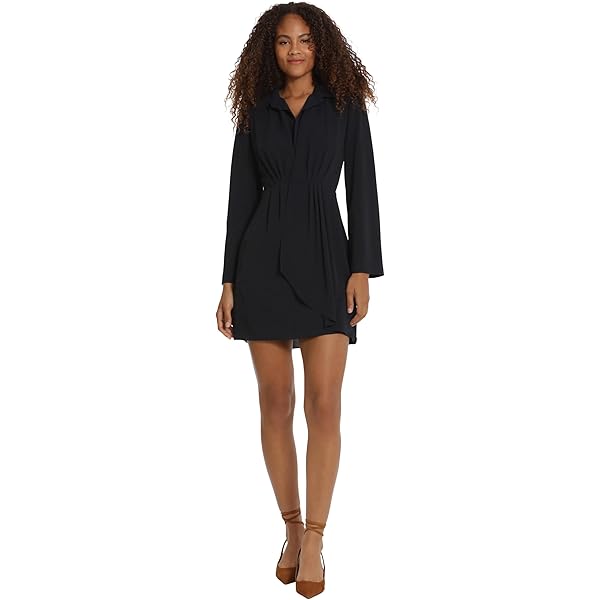 andmary Donna gather mini dress　brown　Ꮇ andmary Donna gather mini dress brown Ꮇ