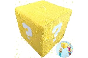 Super Gamer 13.3” Pinata Storage Glowing Box Perfect for Birthdays, Parties, Gaming - Piñata Large