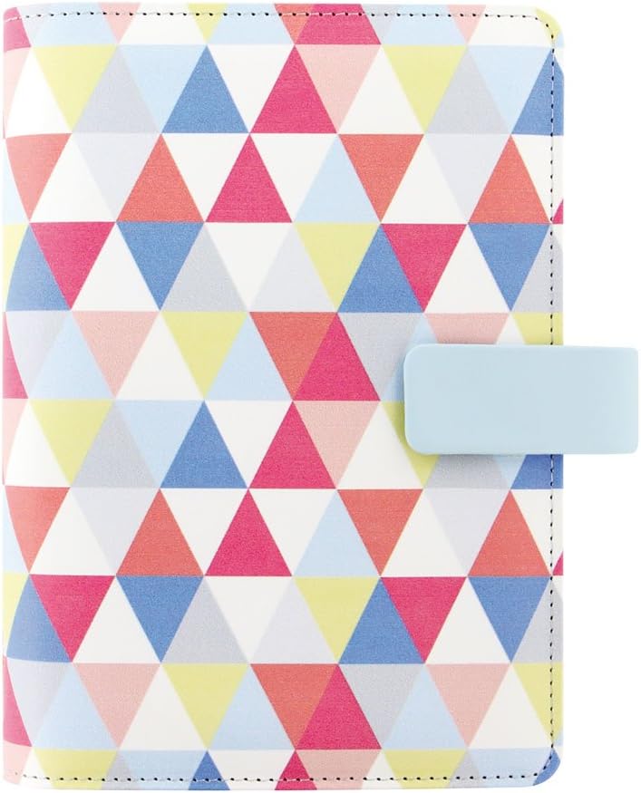 Filofax 2019 Personal Organizer, Geometric, Paper Size 6.75 x 3.75 inches (C027039-19)