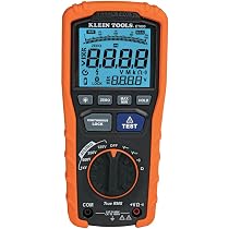 Mégohmmètre Numérique BTMETER 200 GΩ – Testeur D'isolation 500V à 5kV, Plage Automatique