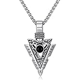 Taioiat viking Pendant Necklace for Men Nordic Celtic 925 Sterling Silver Vintage Mjolnir Jewelry Norse Vikings Gift for Women