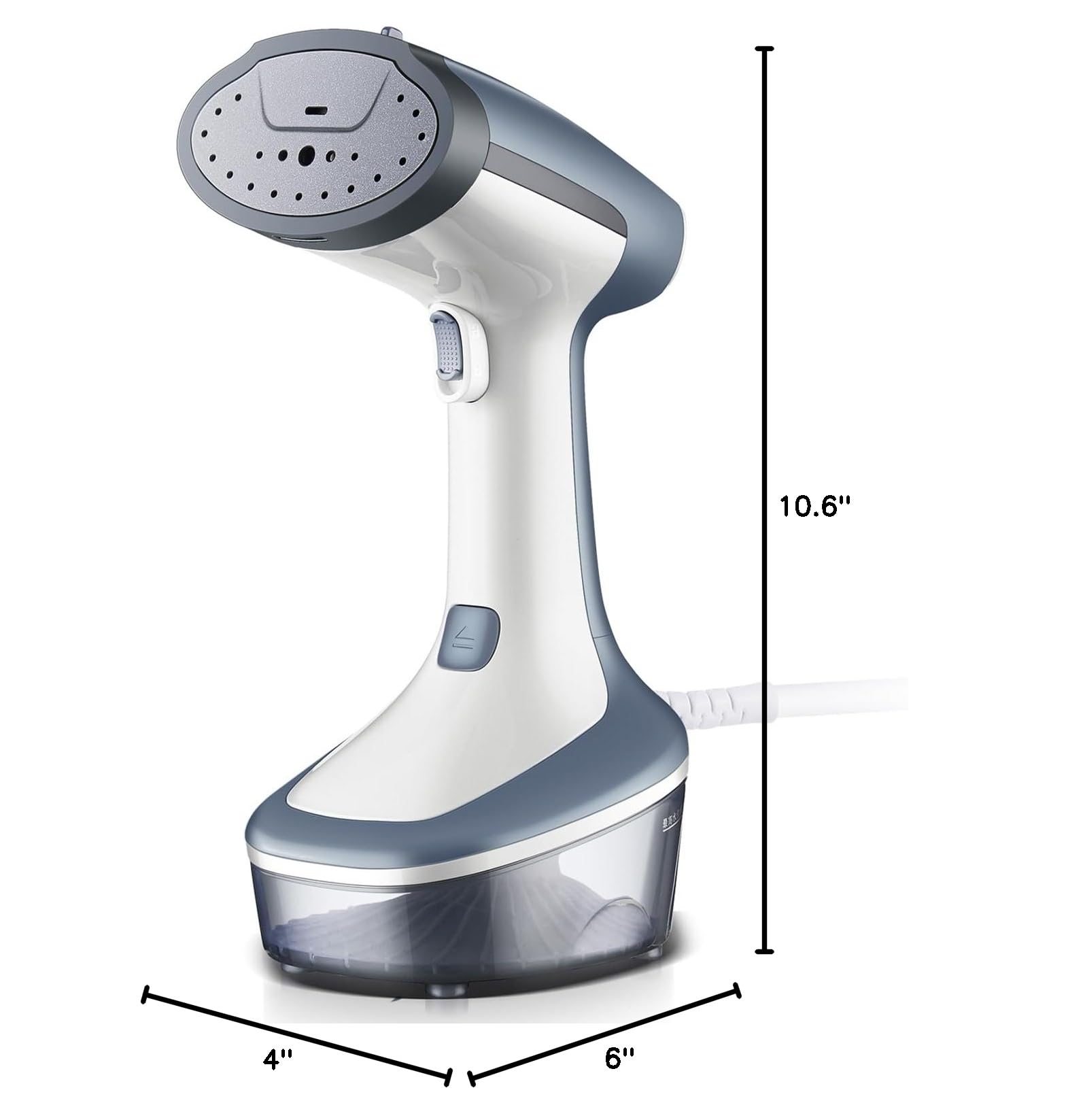 YIKA Steamer for Clothes, Travel Clothes Steam Iron, Portable Clothing & Garment Wrinkle Remover, 30s Heat Up, 300ml Detachable Water Tank, 25 Minutes Continuous Steam for All Kinds of Fabrics