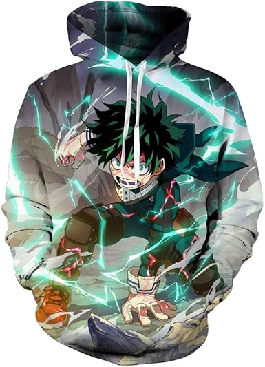 my boku no hero academia hoodie