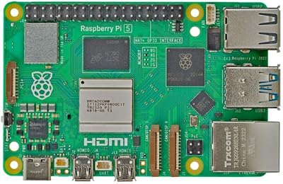 Raspberry Pi 5 4GB Board | 2.4GHz Quad-Core Arm Cortex-A76 CPU | WiFi Bluetooth