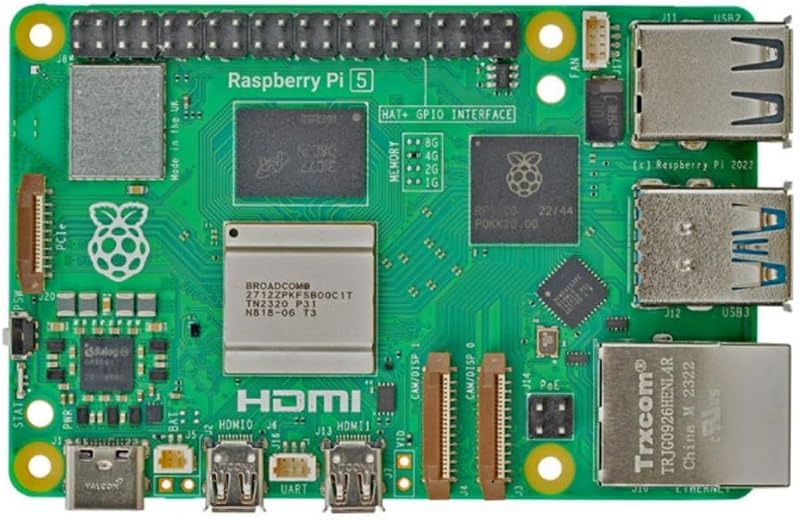 Raspberry Pi 5 4GB Board | 2.4GHz Quad-Core Arm Cortex-A76 CPU | WiFi Bluetooth