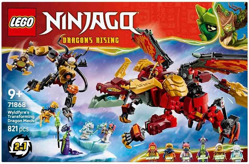 Ninjago Wyldfyres Drachenmech 71868