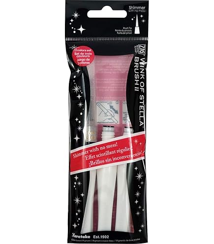 Amazon.com: Kuretake ZIG Memory System Glitter Marker, Wink