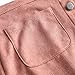 Mrignt Big Girls Casual Skirt with Metal Button