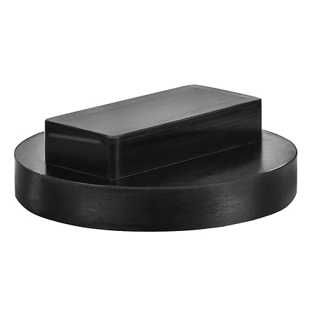 DEDC Wagenheber Gummiauflage 2 Stück Jack Pad Gummipuffer Gummiauflage Unterstellbock Gummiblock Schützt Auto vor Kratzen (1 