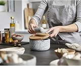 Joseph Joseph Dash Pestle and Mortar Natural Granite Bamboo Lid Spice Grinder view 4