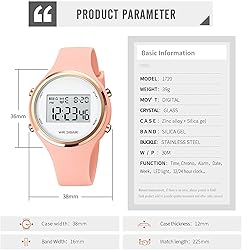 Gosasa Outdoor Sport Watches Alarm Clock 5Bar