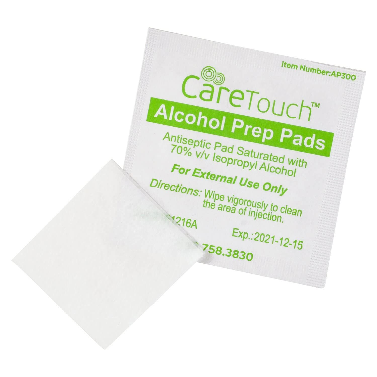 Alcohol Wipes Individually Wrapped Alcohol Prep Pads with 70