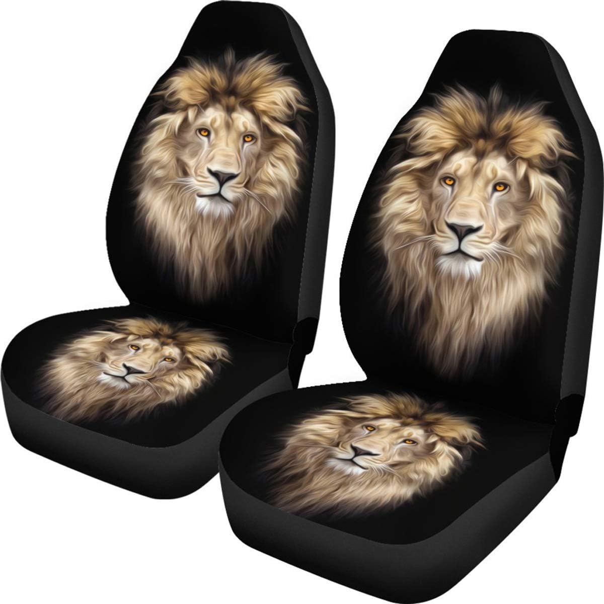 freedomlook Lion Car Seat Covers, Lions Car Seat Cover