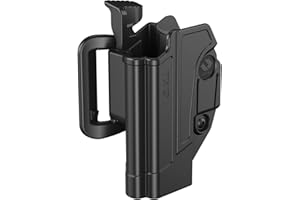 Orpaz C-Series G17 Holster Left Handed Compatible with Glock 17 Holster, Level I/Level II OWB Holsters