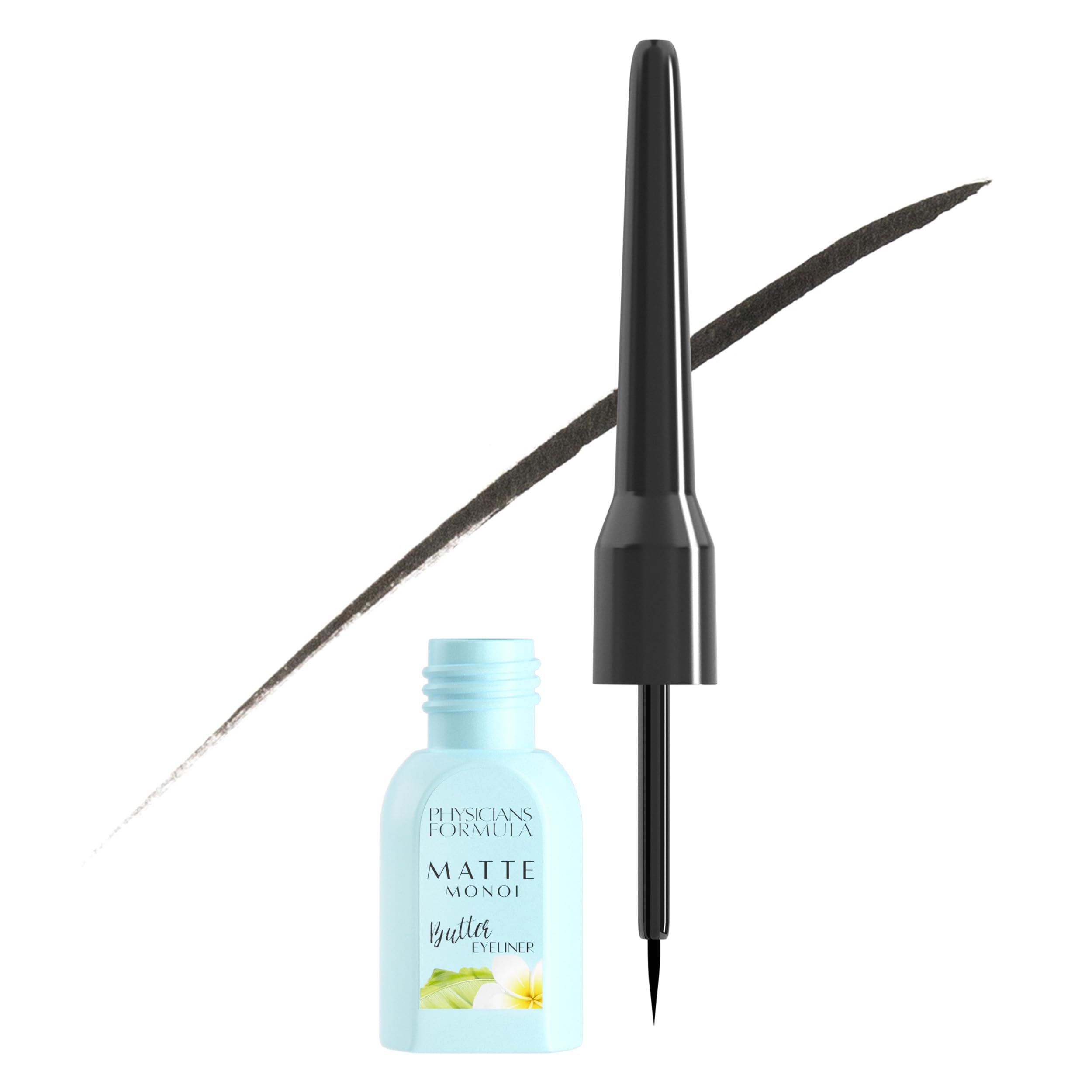 Matte Monoi, Butter Eyeliner, 1711877 Matte Black, 0.2 fl oz (6 ml), Physicians Formula