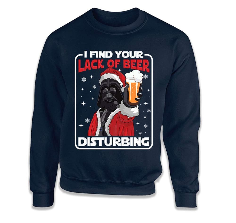 I Love Apparel I Find Your Lack Of Beer Disturbing Funny Ugly Christmas