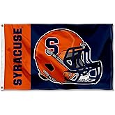Syracuse Orange Football Helmet Flag