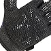 Contraband Pink Label 5137 Women's Padded Weight Lifting and Rowing Gloves w/Grip-Lock Padding (Pair) - Machine Washable Fingerless Workout Gloves Designed Specifically for Women (Purple, Small)