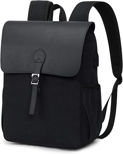 WindTook Rucksack Laptop Vintage Canvas Daypack Damen Schön Backpack 15