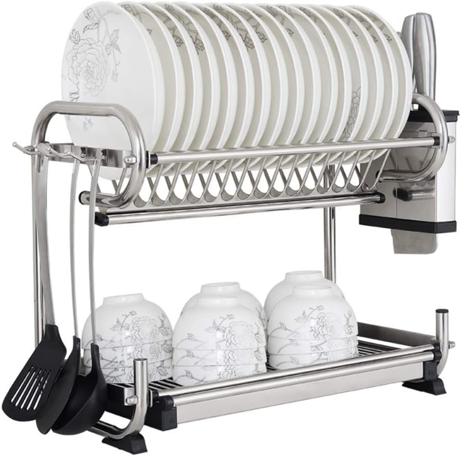 Estante Multifuncional para Almacenamiento de Cocina, Acero Inoxidable