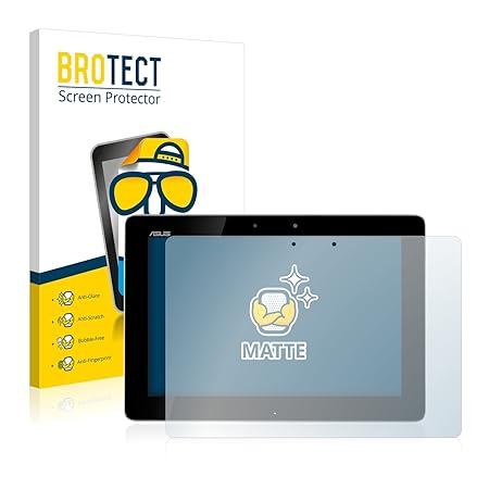 BROTECT Schutzfolie Matt kompatibel mit Asus Transformer Pad TF300T [2er Pack] - Anti-Reflex, Anti-Fingerprint, Anti-Kratzer