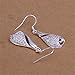NYKKOLA Classic Fashion Jewelry 925 Solid Silver Teardrop Hook Earrings Dangle Hoops Elegant Earring for Womens, Gifts for Women
