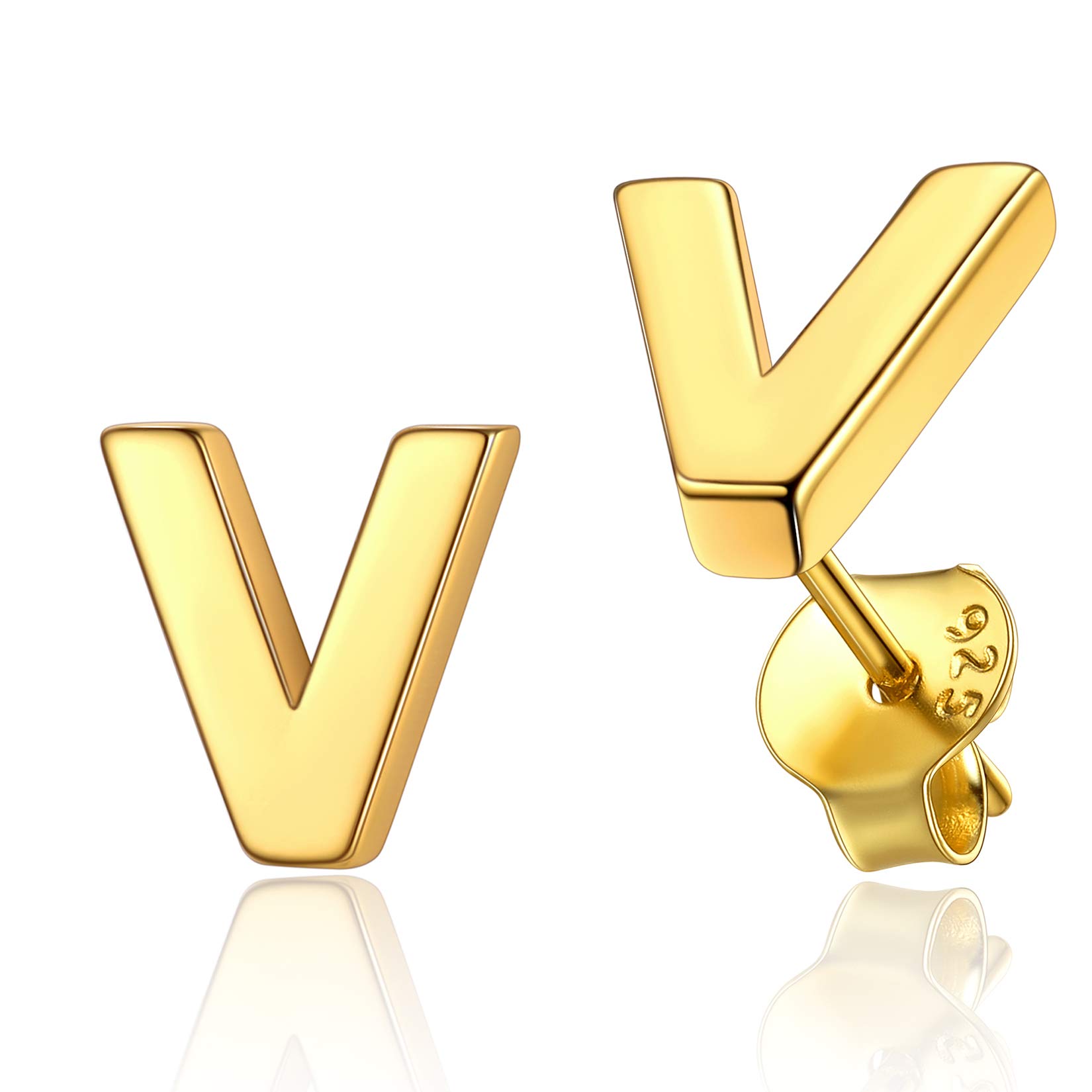Earing Gold Plated Small Stud Earrings For Women