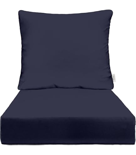 Amazon.com : RSH DECOR: Deep Seating Cushion with Pillow Back | 24