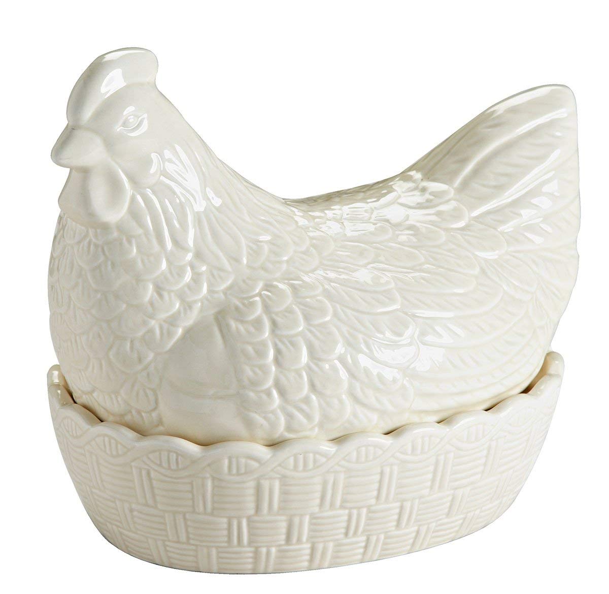 Mason Cash Egg Storage, Ceramic, Cream Hen Amazon.co.uk Kitchen & Home