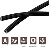 sourcing map PVC Screen Spline 0.12" 32.8ft Round Window Door Screen Repair view 3