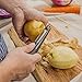 Zestkit Potato Peeler for Kitchen Use, Vegetable and Fruit Peeler with Built-in Potato Eye Remover