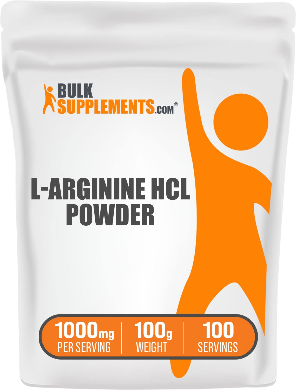 BulkSupplements.com L-Arginine HCl Powder
