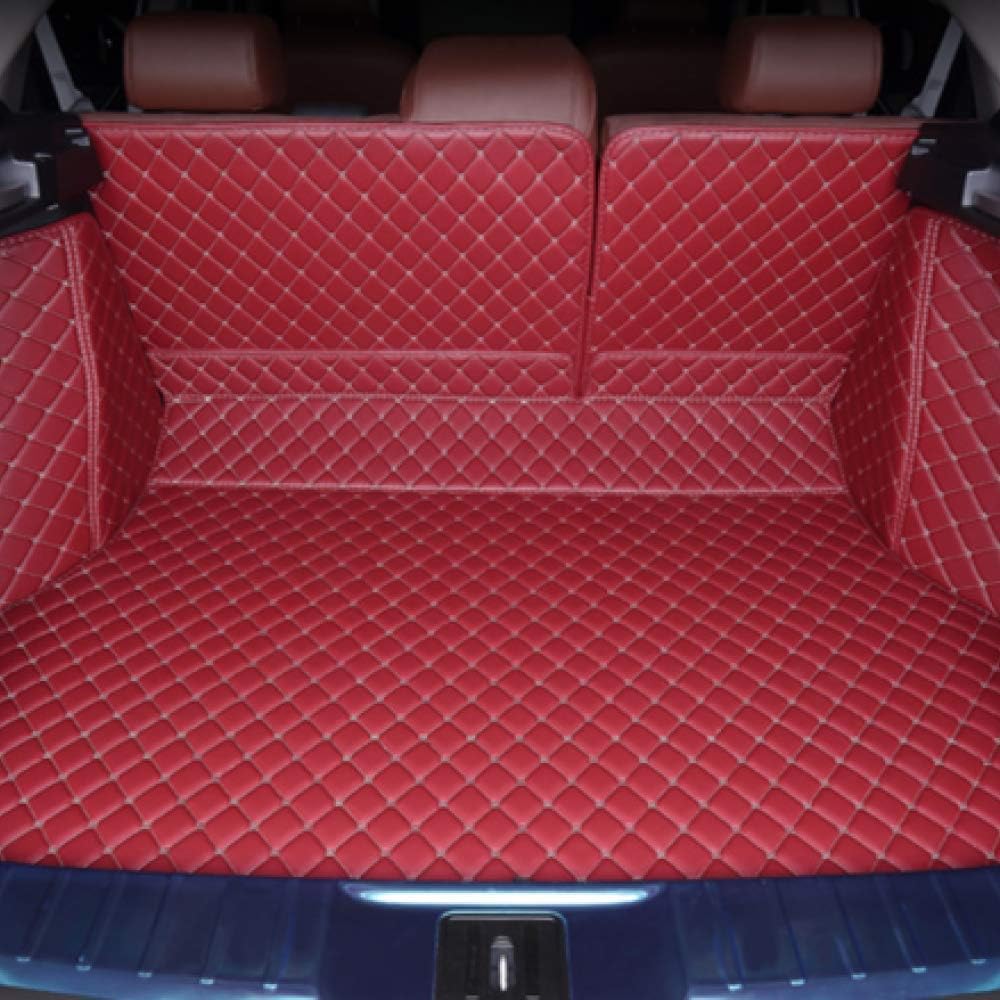 PXX Car Trunk Mat，for Toyota Avalon Crown Harrier Camry Premio Reiz Fortuner,Custom Car Trunk Mat Cargo Liner Ect Car Accessories Auto Styling,Wine red (1WR)