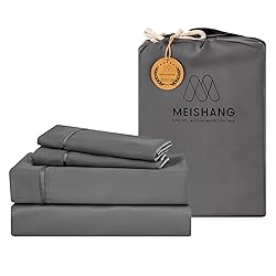 MEISHANG Bamboo Viscose Sheets Queen Size