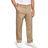 COOFANDY Mens Casual Chinos Pants Classic Relaxed Fit Flat Front Slacks Work Stretch Trousers