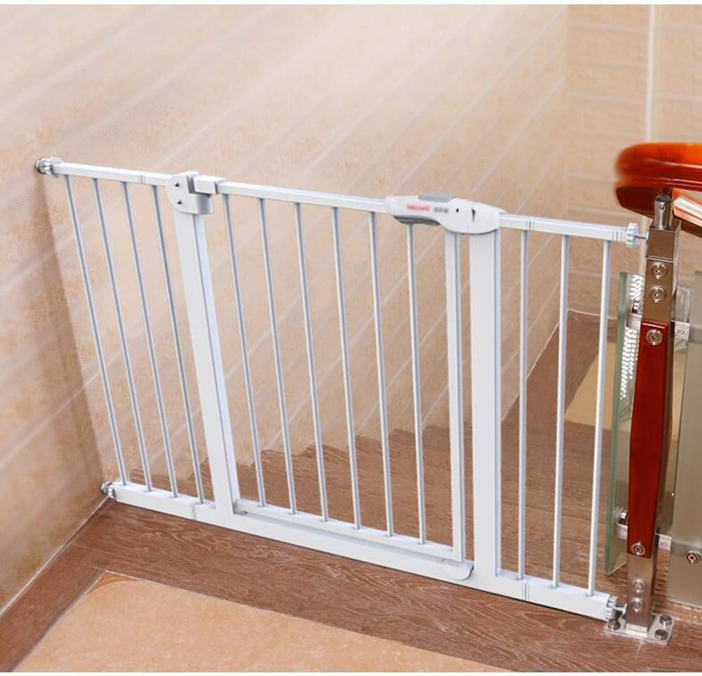 Barrera De Seguridad Para Puertas Pasillo Escalera De 85 94 Cm Para Bebe Mascotas Lyrlody Puerta De Seguridad Para Ninos Azul Seguridad Barreras Para Puertas Y Escaleras